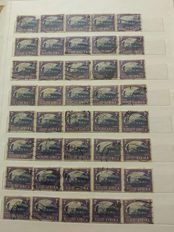 RSA STAMPS WITH SOME VERY GOOD POSTMARKS