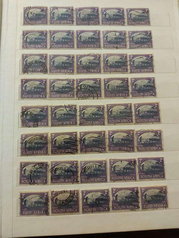 RSA STAMPS WITH SOME VERY GOOD POSTMARKS