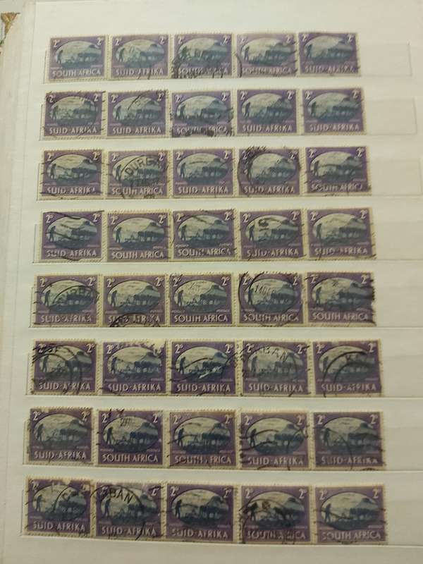 RSA STAMPS WITH SOME VERY GOOD POSTMARKS