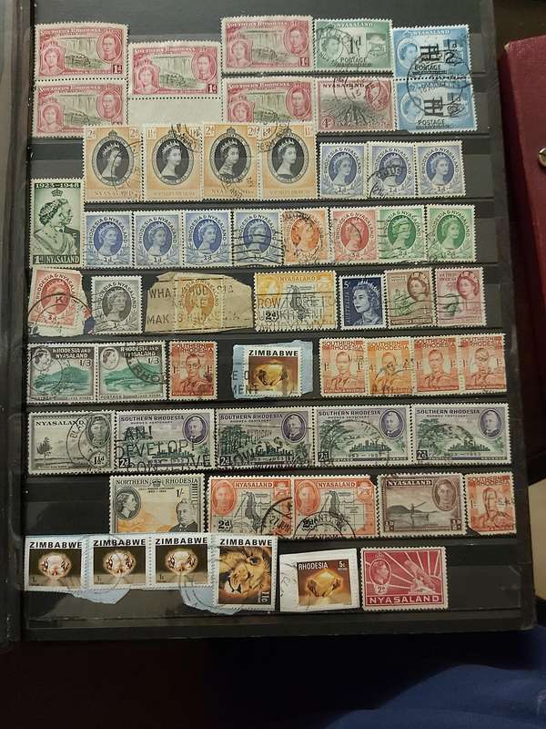 RHODESIA STAMPS BOTH MINT AND USED