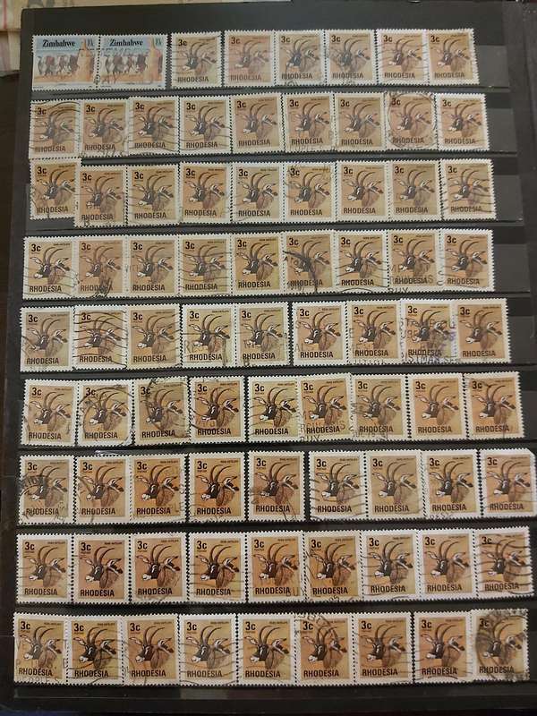 RHODESIA STAMPS BOTH MINT AND USED