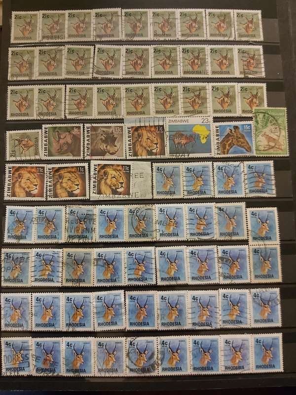 RHODESIA STAMPS BOTH MINT AND USED