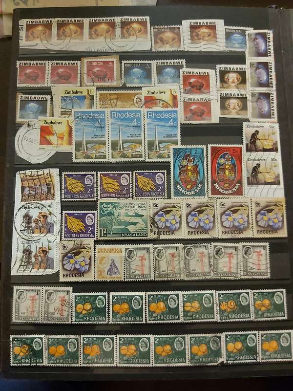 RHODESIA STAMPS BOTH MINT AND USED