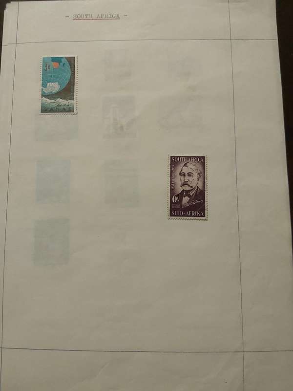 UNION STAMPS ON PAGES