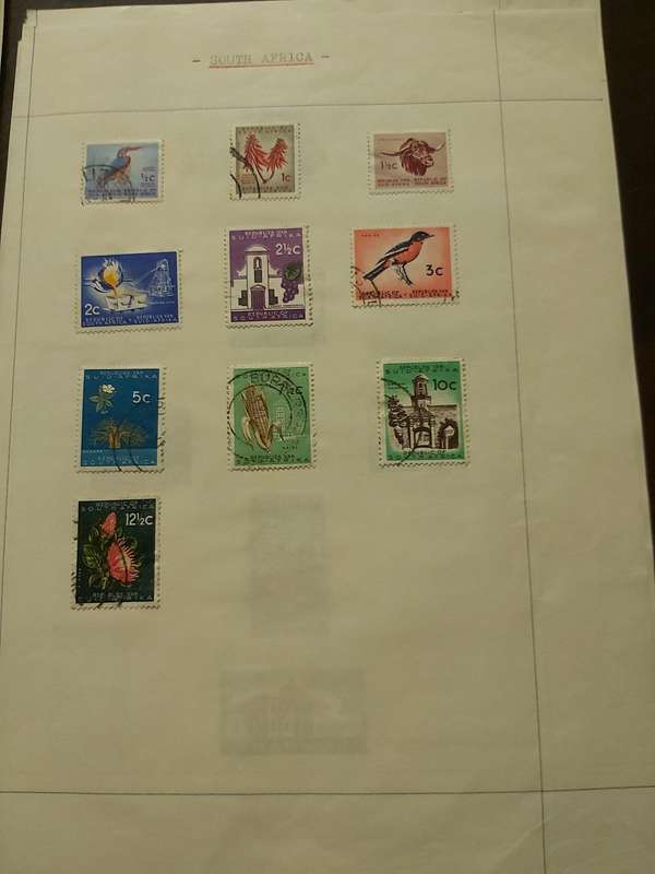 UNION STAMPS ON PAGES