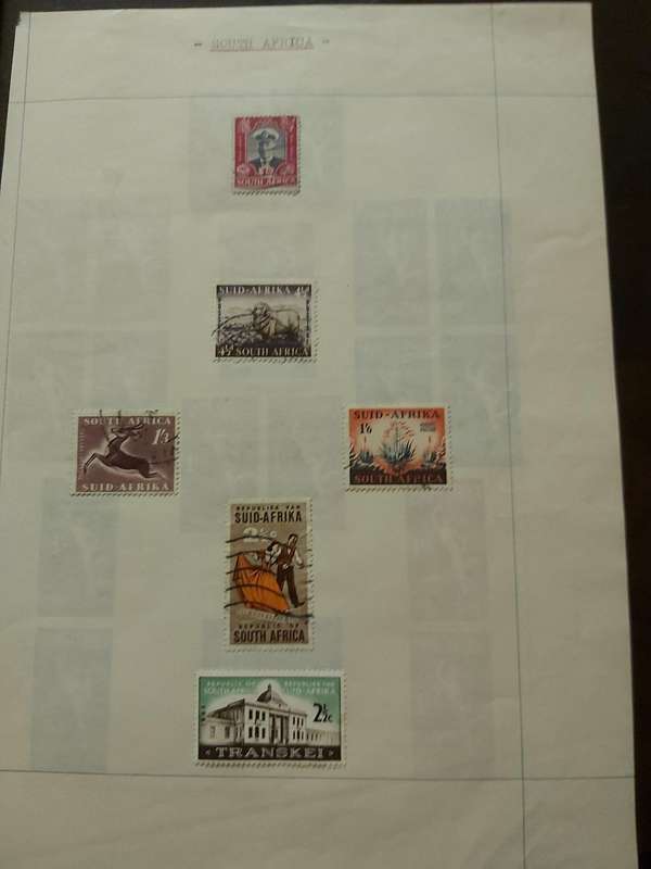 UNION STAMPS ON PAGES