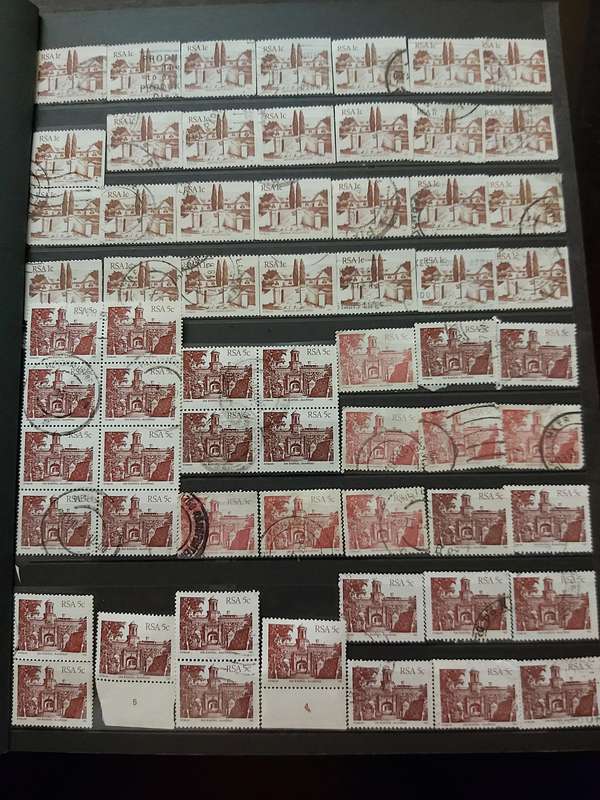RSA STAMPS WITH SOME VERY GOOD POSTMARKS