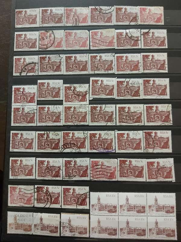 RSA STAMPS WITH SOME VERY GOOD POSTMARKS