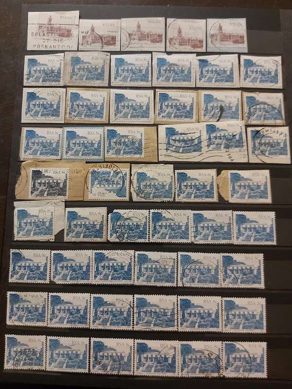 RSA STAMPS WITH SOME VERY GOOD POSTMARKS