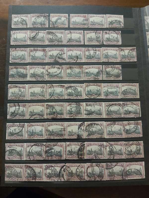RSA STAMPS WITH SOME VERY GOOD POSTMARKS
