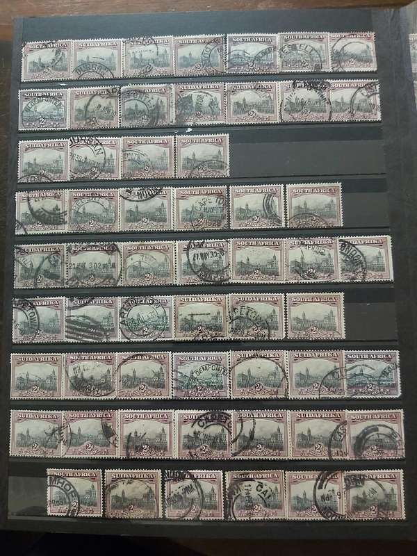 RSA STAMPS WITH SOME VERY GOOD POSTMARKS