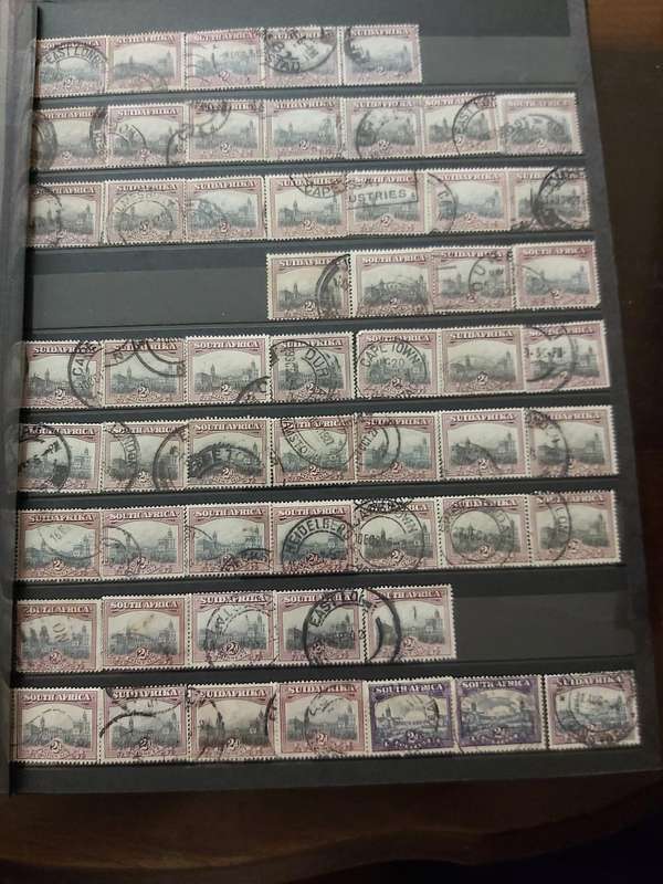 RSA STAMPS WITH SOME VERY GOOD POSTMARKS