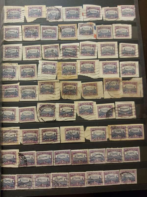 RSA STAMPS WITH SOME VERY GOOD POSTMARKS