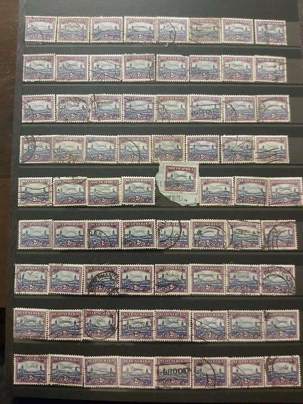 RSA STAMPS WITH SOME VERY GOOD POSTMARKS