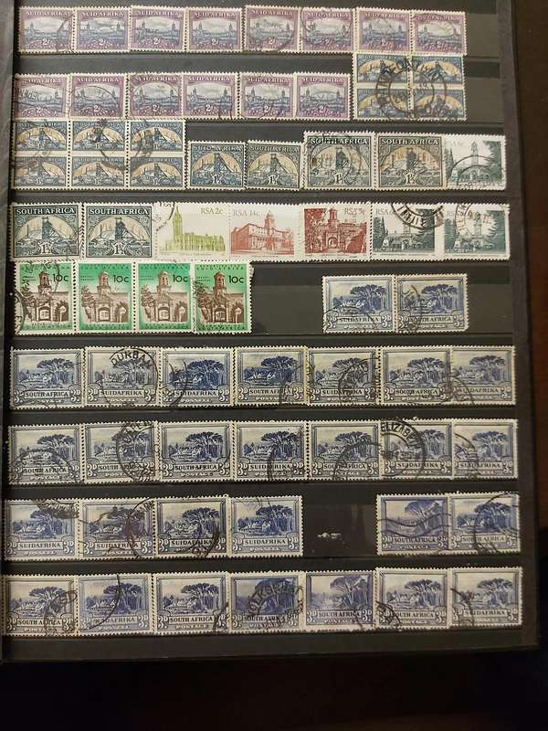 RSA STAMPS WITH SOME VERY GOOD POSTMARKS