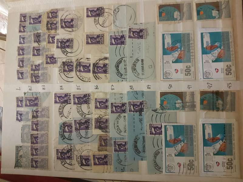 RSA STAMPS WITH SOME VERY GOOD POSTMARKS