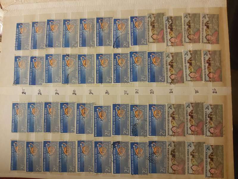 RSA STAMPS WITH SOME VERY GOOD POSTMARKS