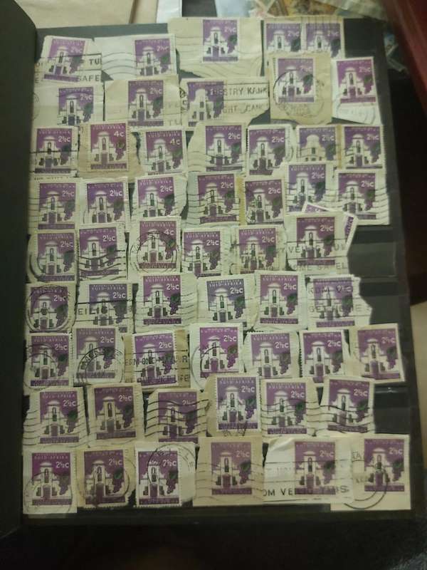 RSA STAMPS WITH SOME VERY GOOD POSTMARKS
