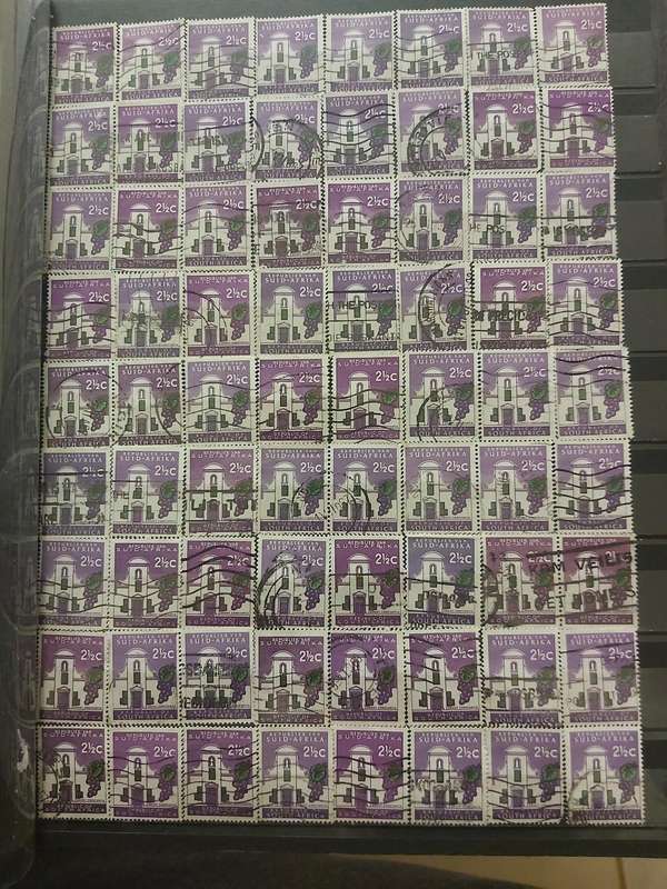 RSA STAMPS WITH SOME VERY GOOD POSTMARKS