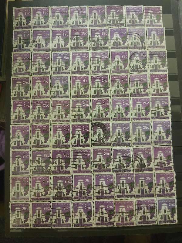 RSA STAMPS WITH SOME VERY GOOD POSTMARKS