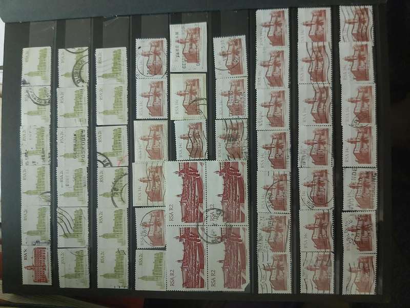 RSA STAMPS WITH SOME VERY GOOD POSTMARKS