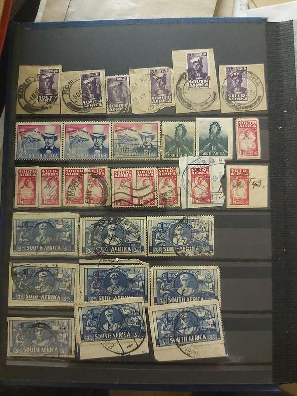 RSA STAMPS WITH SOME VERY GOOD POSTMARKS