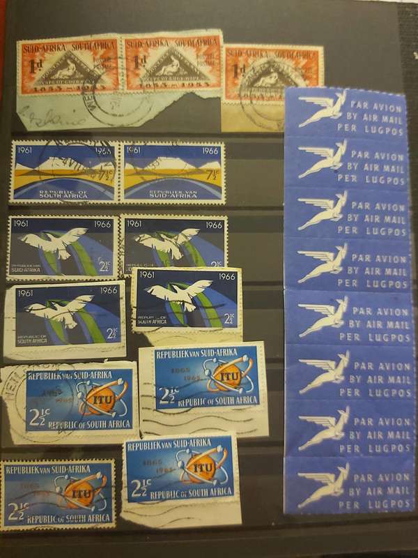 RSA STAMPS WITH SOME VERY GOOD POSTMARKS