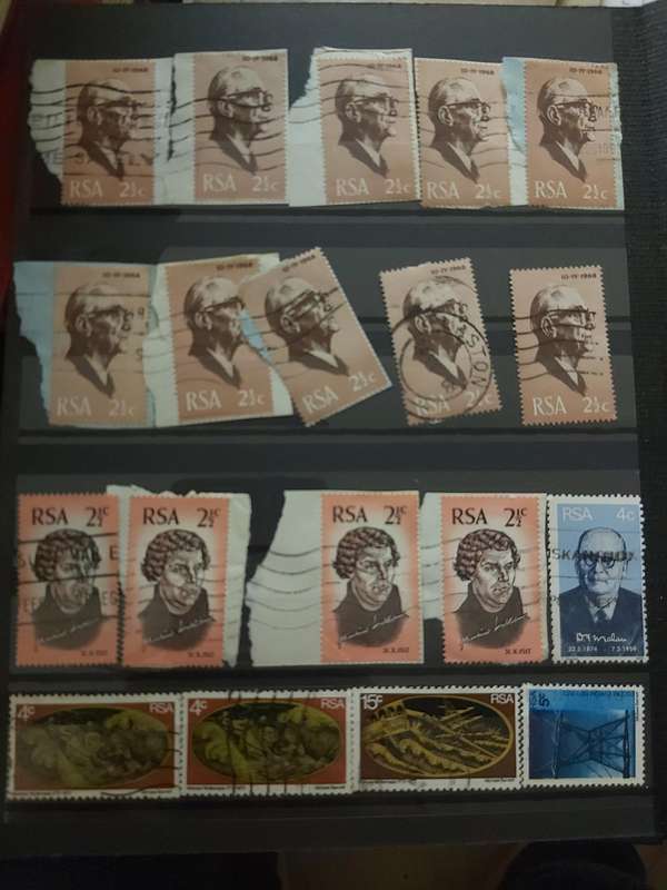 RSA STAMPS WITH SOME VERY GOOD POSTMARKS