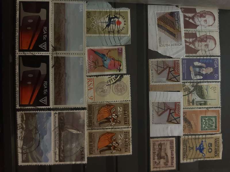 RSA STAMPS WITH SOME VERY GOOD POSTMARKS