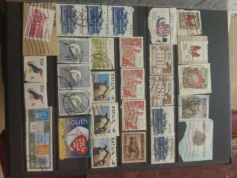 RSA STAMPS WITH SOME VERY GOOD POSTMARKS