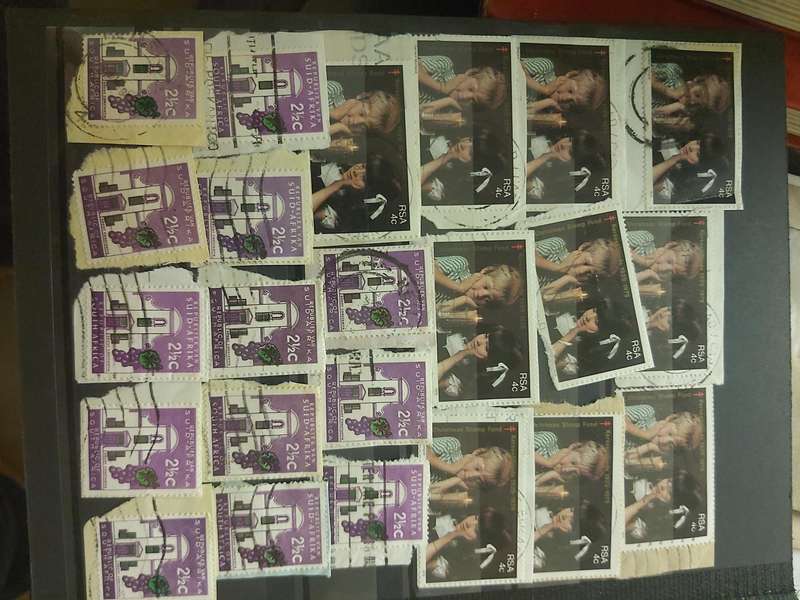 RSA STAMPS WITH SOME VERY GOOD POSTMARKS