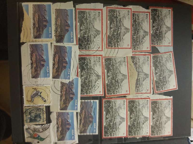 RSA STAMPS WITH SOME VERY GOOD POSTMARKS