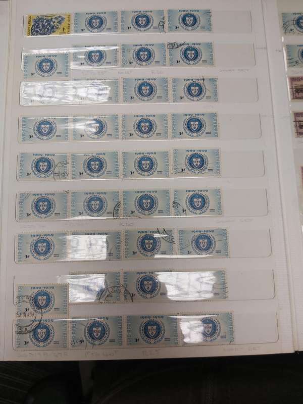 UNION PIARS AND STAMPS BOTH MINT AND USED