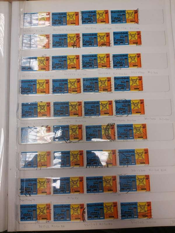 RSA STAMPS WITH SOME VERY GOOD POSTMARKS