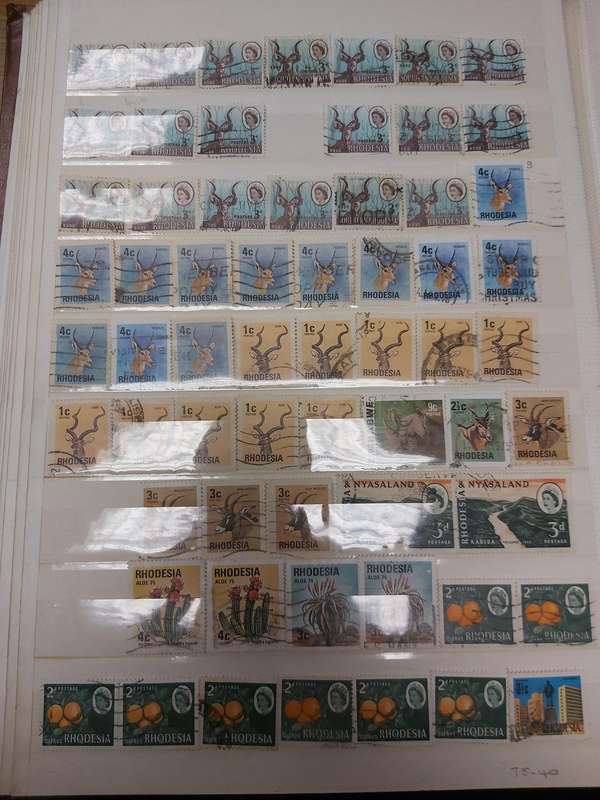 RHODESIA STAMPS USED