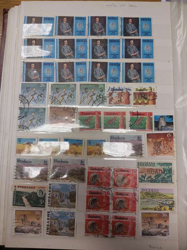 RHODESIA STAMPS USED