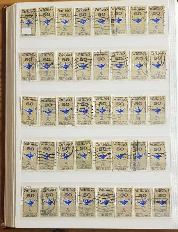 RSA STAMPS SOME GOOD POSTMARKS