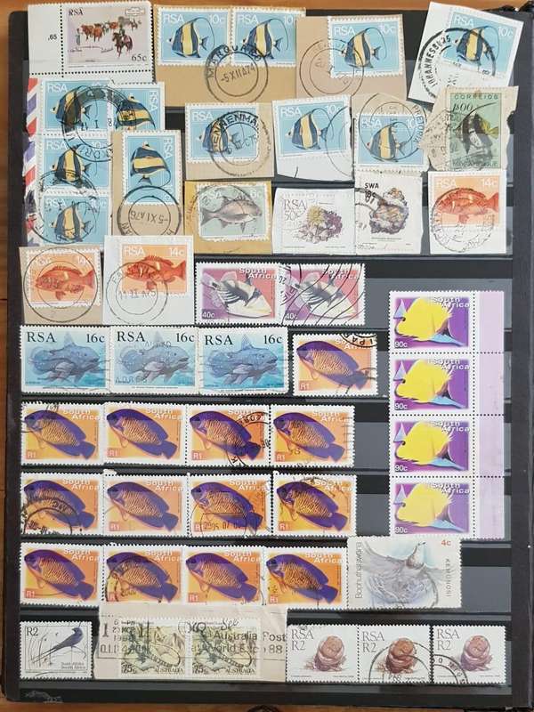 RSA STAMPS SOME GOOD POSTMARKS