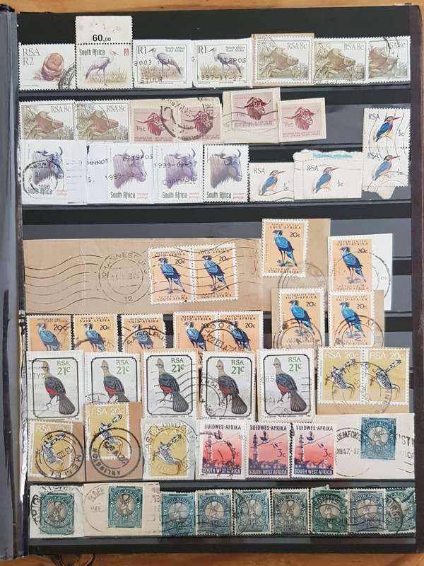 RSA STAMPS SOME GOOD POSTMARKS