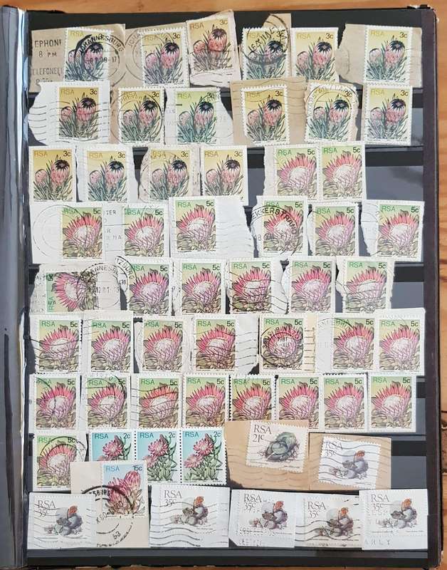 RSA STAMPS SOME GOOD POSTMARKS