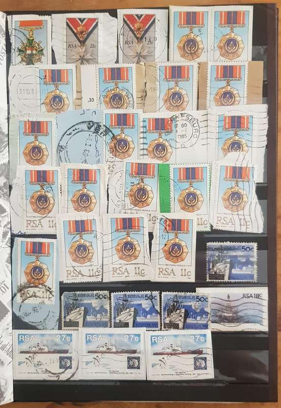 RSA STAMPS SOME GOOD POSTMARKS