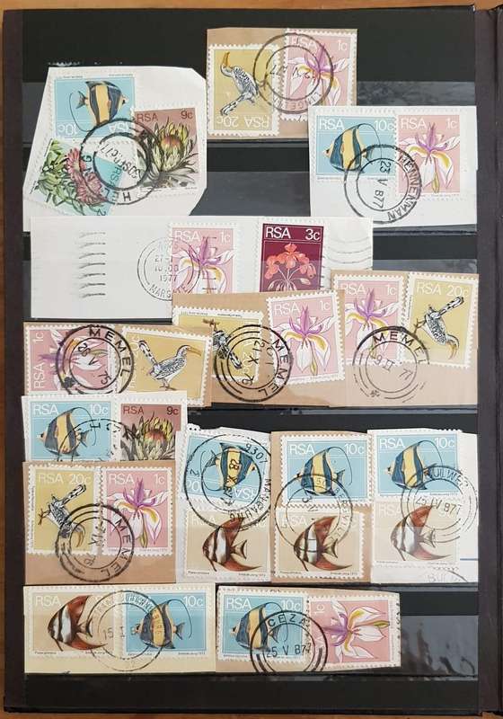 RSA STAMPS SOME GOOD POSTMARKS