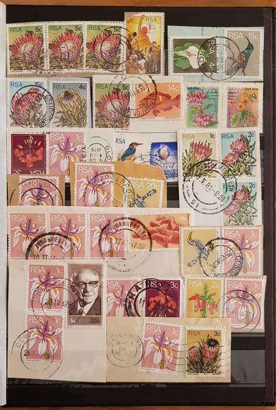 RSA STAMPS SOME GOOD POSTMARKS