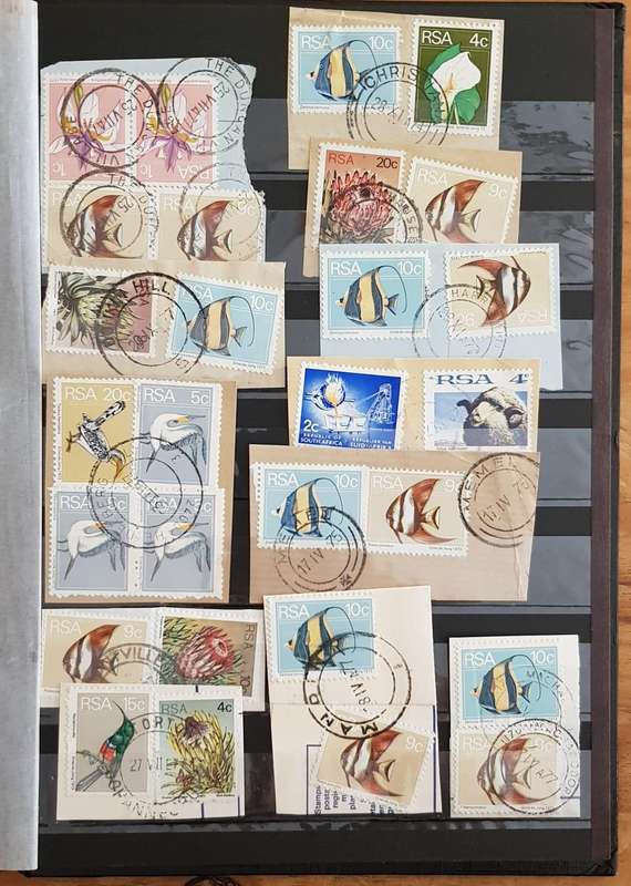 RSA STAMPS SOME GOOD POSTMARKS