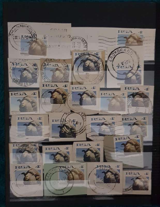 RSA STAMPS SOME GOOD POSTMARKS