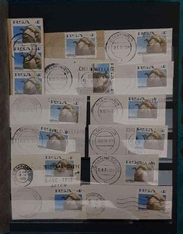 RSA STAMPS SOME GOOD POSTMARKS