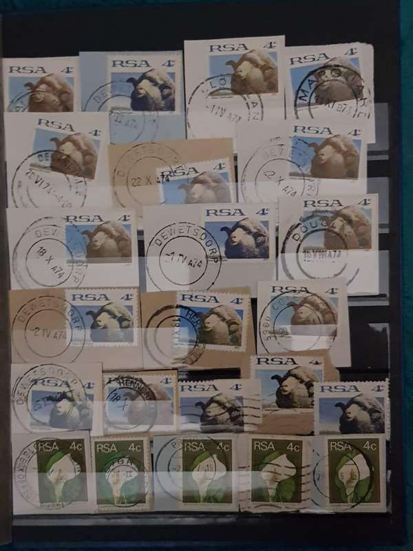 RSA STAMPS SOME GOOD POSTMARKS