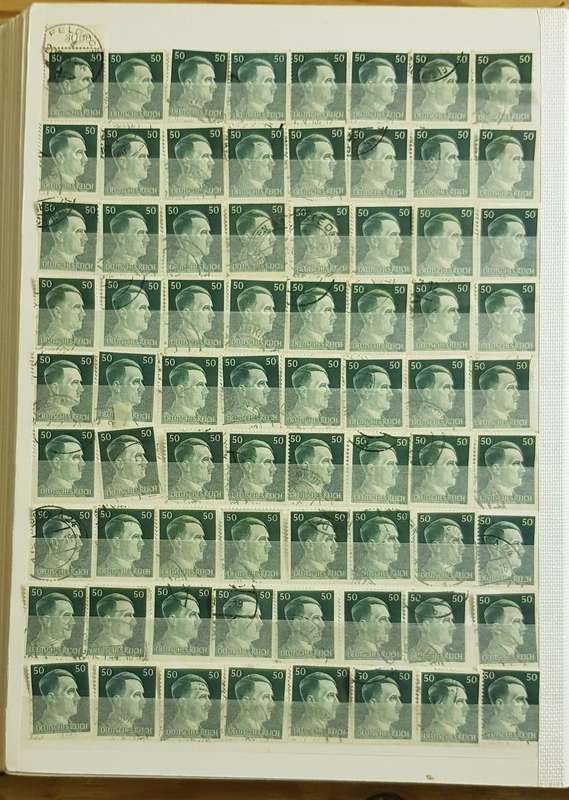GERMAN HITLER STAMPS