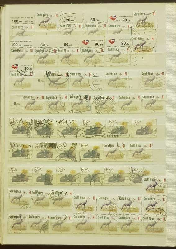 RSA STAMPS WITH SOME VERY GOOD POSTMARKS