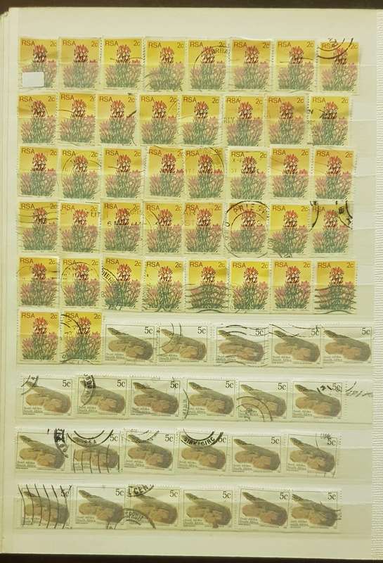 RSA STAMPS WITH SOME VERY GOOD POSTMARKS